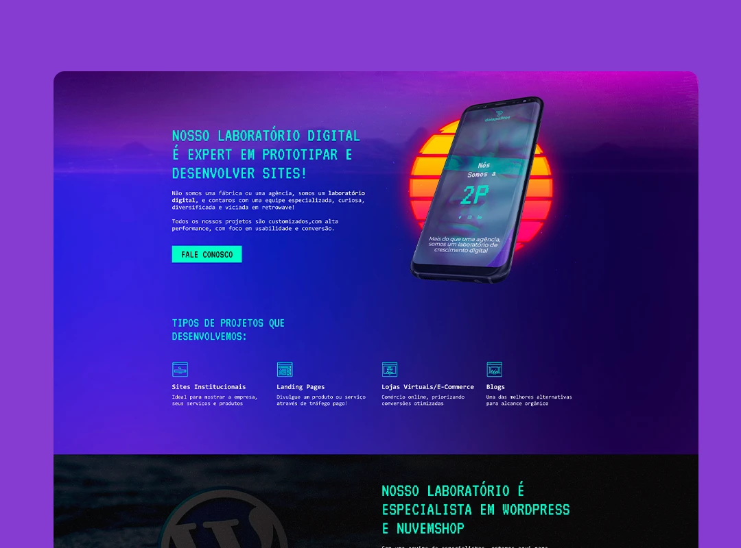 2P Growth Lab — Website