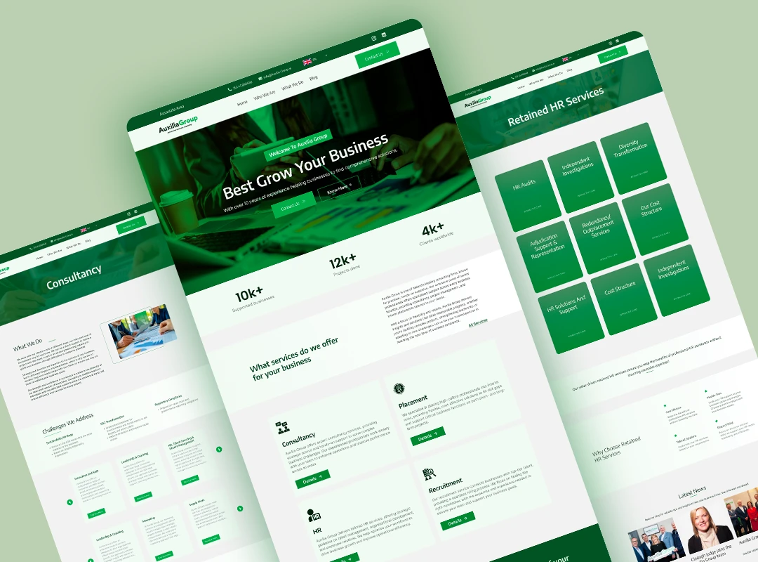 Auxilia Group — Website Corporativo