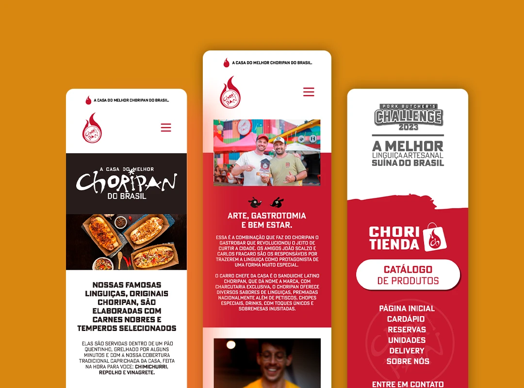 Choripan — Site Institucional