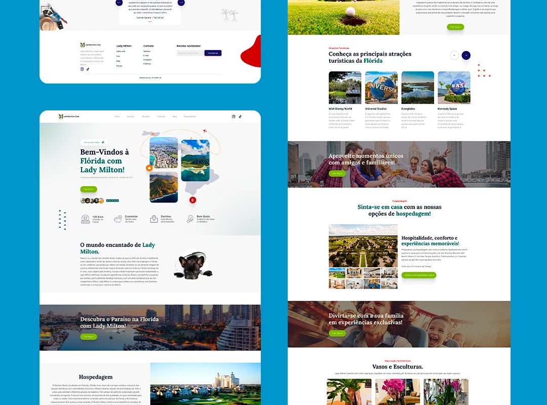 Lady Milton — Site Institucional